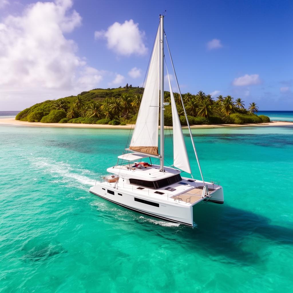 Luxury catamaran excursion