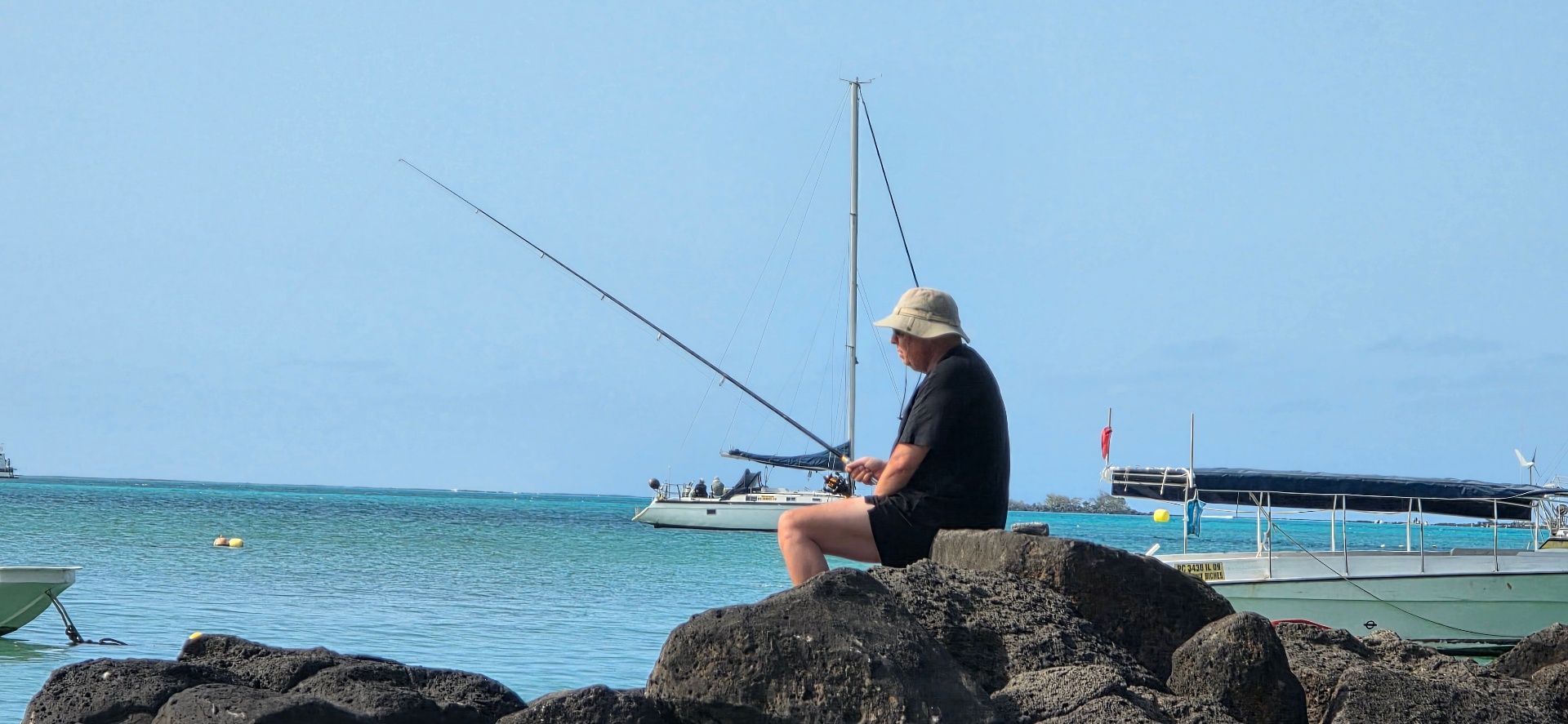 Sunset over the ocean