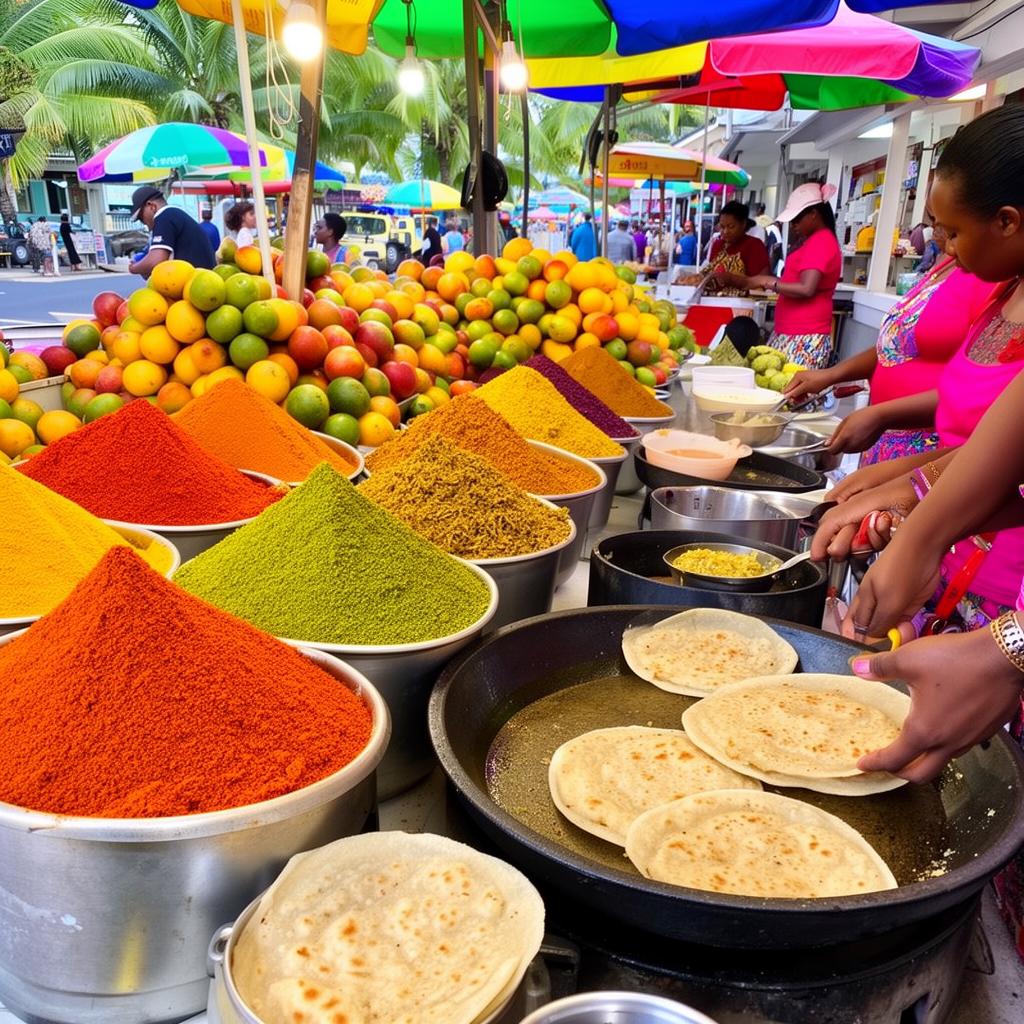 Mauritian cuisine and street food