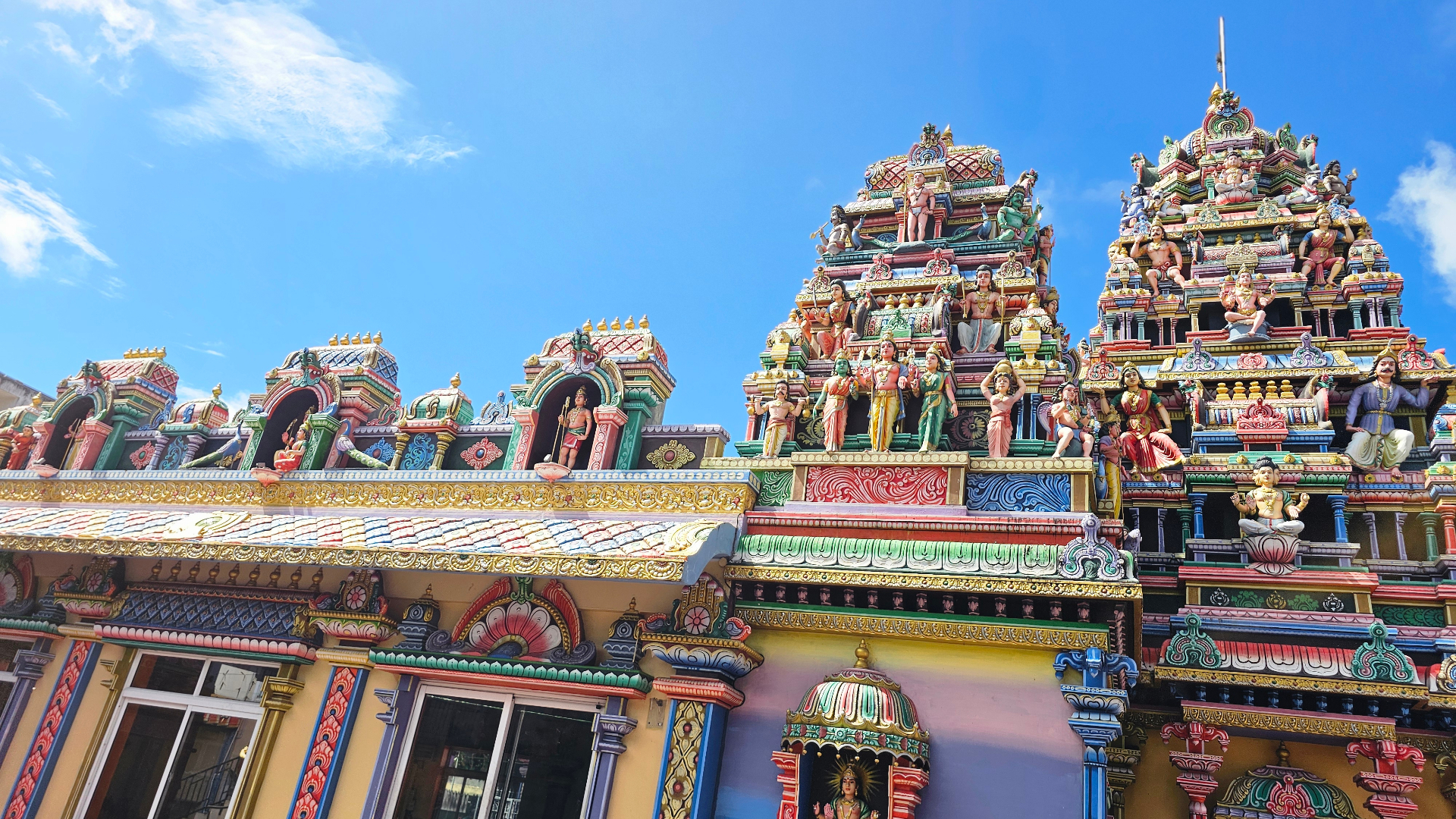 Hindu temple in Mauritius