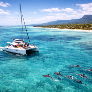 Katamaran-Tour – Lagunen & Delfine